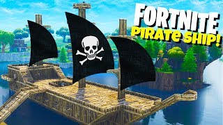 Epic Fortnite Pirate Ship! - NEW Fortnite Playground Mode! - Fortnite Playground Gameplay