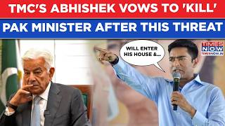 Will Enter Pakistans Khawajas House & Kill... TMCs Abhishek Banerjee Vows After Kolkata Threat