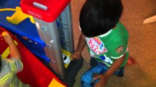 Fisher Price BIG ACTION GARAGE: Beach brothers love playing as hours