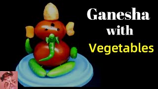 Eco Friendly Ganesha with Vegetables | Ganesha Idol Making at Home for Ganesh Chaturthi 2018