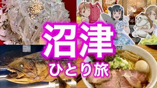 【沼津ひとり旅】念願の「ラーメンろたす」に超感動〜♪丸勘/沼津港深海水族館/あわしま水族館/OH!MOS/安宅船/ラーメンろたす