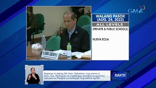 Exec. Sec. Rodriguez, kinumpronta raw si dating DA Usec. Sebastian kaugnay sa memorandum... | Saksi