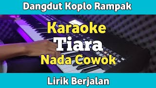 Karaoke Tiara Dangdut Koplo Rak Nada Cowok Pria Lirik Berjalan Yamaha PSR SX600