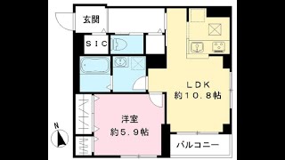 ホワイト・ルミエ＠1LDK45.79㎡　JR京浜東北線蒲田駅ペット可賃貸マンション　東京都大田区新蒲田1丁目　2023年5月築　重量鉄骨造地上5階建て　　　102