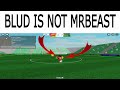 pretending to be a noob in a 1v1... touch football soccer roblox