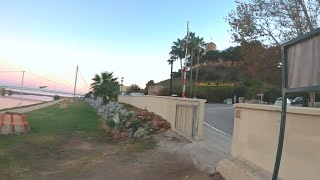 On the road to Fuengirola Castle (Andalusia, Spain)