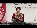 maalavika sundar akshayalinga vibho carnatic concert series