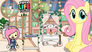 FLUTTERSHY DECORANDO a CASA BONSAI (Toca Life World) ‹ Luli Rarity ›