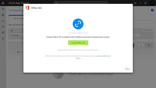 Connecting apps to Microsoft Cloud App Security