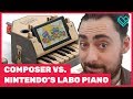 Award Winning Anime Composer Takes on Nintendo Labo's Cardboard Piano