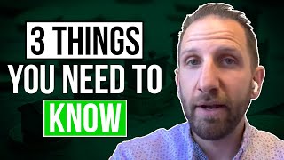 3 Things You Need to Know | Rick B Albert | 2022