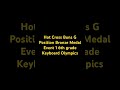 Hot Cross Buns G Position Bronze Medal Event 1 6th grade Keyboard Olympics