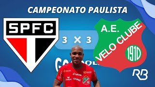 GOL DO VELO CLUBE! Gol de Jefferson Nem! São Paulo 3 x 3 Velo Clube