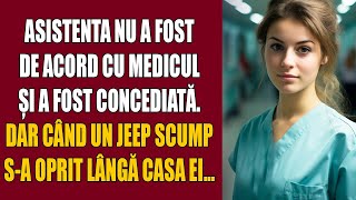 Asistenta nu a fost de acord cu medicul și a fost concediată. Dar când un jeep scump s-a oprit lângă