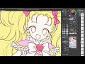 シャイニールミナスおえかきメイキング✏️〰️💓💫【ふたりはプリキュアmaxheart】【イラスト】