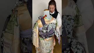 ルーチェの毎日創作帯結び #帯結び #着付け #kimono #振袖帯結び #着物 #帯結びアレンジ #成人式帯結び #成人式振袖 #毎日投稿 #結婚式 #お太鼓