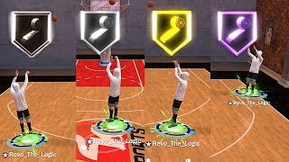 【NBA2K20】レンジエクステンダー色別シュート確率検証（コスパ最強はどれだ？）