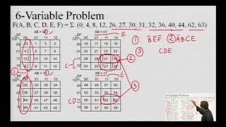 6 Variable K-Maps & Tabulation Method