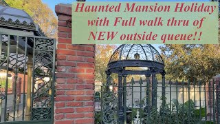 Haunted Mansion Holiday with Full Queue!! 11 29 2024 60