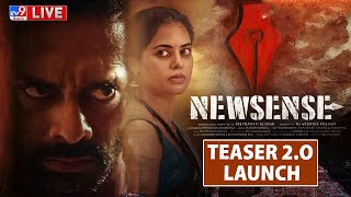 NEWSENSE Teaser 2.0 LIVE | Navdeep, Bindu Madhavi, Sri Prawin Kumar - TV9 ET