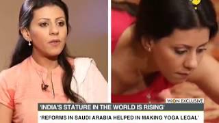 Watch: Nouf Marwaai speak to WION about acceptance of Yoga in Saudi Arabia