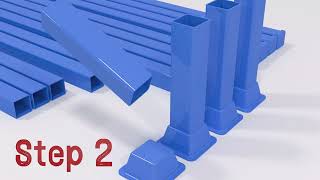 Composition of stackable racking \u0026 stack rack \u0026 nesting racks