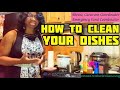 how to clean your dishes on the road