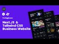 How to Build Business Website from Scratch using Next.Js and Tailwind CSS