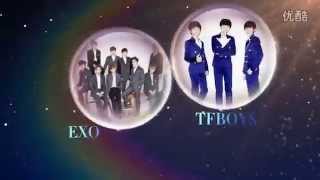 【TFBOYS王源】20140906 湖南衛視中秋之夜 整體亮點片段-TFBOYS