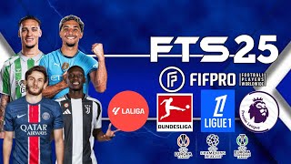 New Update | FTS 2025 Liga Eropa Android Mobile™ Offline Grapichs HD New Update Kits Transfers 2025