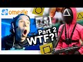 SQUID GAME Prank with drawing on Omegle! Part 2!