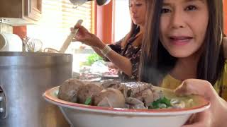 ชีวิตในอเมริกา ก๋วยเตี๋ยว เรือ แม่แอ๊ด San Jose