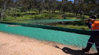 Hydromulching and Seeding A Lawn