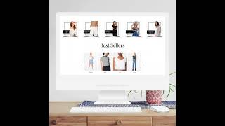 E-commerce Clothing Store Website Template for Wix