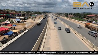 This 10 Lane Road Project Ongoing In Ghana Is An Engineering Marvel! OFANKOR NSAWAM ROAD PROJECT