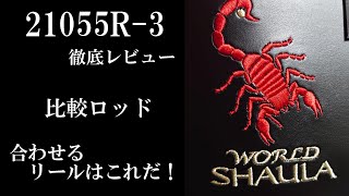 【WORLD SHAULA BG】ワールドシャウラBG　21055R-3　レビュー　合わせるリールを悩みまくってこれにしました！