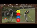 analysis tiger woods` swing rotation center分析老虎伍茲揮桿圓心