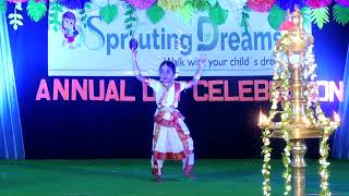 Guruvandana by UKG Student | Sprouting Dreams Preschool | Annual Day 2023