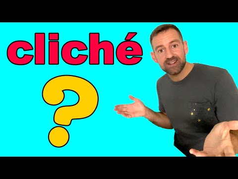 What does cliche mean?