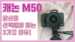 #40 캐논 M50을 55만원에 구입하는 방법 | 캐논M50 M100 G7xMARK2비교 | 초보유튜버 카메라