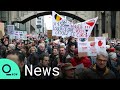 Protests Against Covid Rules and Vaccine Passports in Europe, Israel