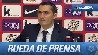 Rueda de prensa de Ernesto Valver tras el Athletic Club (3-0) Sporting de Gijón