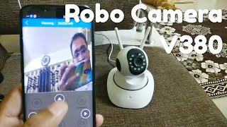 V380 Robo camera- How to setup Wireless IP CCTV Camera- by Manmohan Pal
