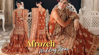 AFROZEH NEW ARRIVALS 2023 🤩| WEDDING WEAR 👗| RANGREZA | BRIDAL COLLECTION 🔥| PARTY WEAR DRESS 💯