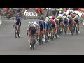 flamme rouge last km Étape 10 tour de france 2024