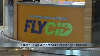 Eastern Iowa Airport sets passenger record in 2024