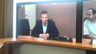 CSTC Telepresence Toastmasters Event  9th Sept 2010 @ Cisco - Darren Table topic Speaker