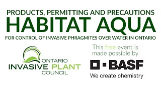 Products, Permitting, and Precautions: Habitat Aqua for Control of Phragmites over Water in Ontario