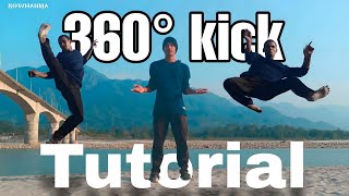 360° kick Tutorial video || Full Details Video || How to do Tornado kick #360kick #martialarts