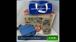 Vintage 1970's GAF View-Master Sports Theater- ABC Wide World Of Sports-Complete/Works